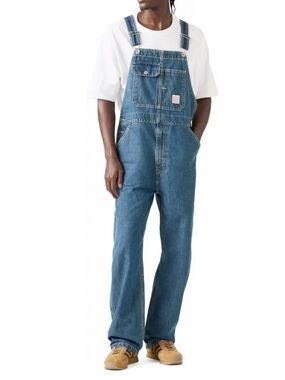 Levi’s red tab workwear bib denim overalls NEW small
